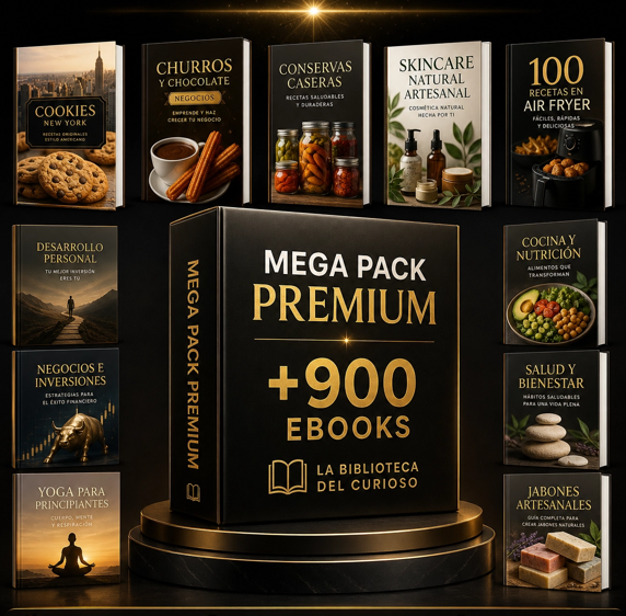 Mega Pack Premium +900 E-books