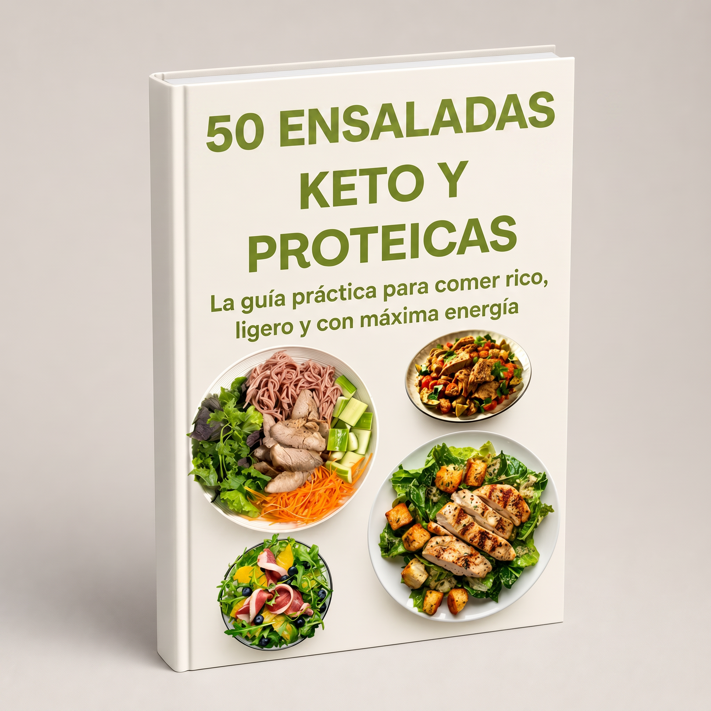 50 ENSALADAS KETO Y PROTEICAS